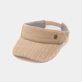 Callaway C23291218 Women's Sun Visor (Glitter Adjustable), Hat, Golf, 1040_Beige