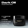 Dark Oil Lightweight Mask, with Jojoba and Argan Oils, 16.89