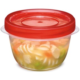Rubbermaid TakeAlongs Twist & Seal, Twist Top Food Storage Containers, 2 Cup, 3 Pack