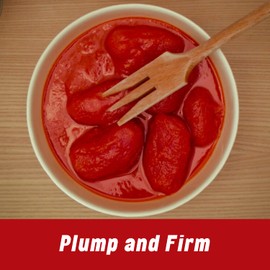 Mutti Organic Whole Peeled Tomatoes (Pelati), 14 oz. | 6 Pack | Italy’s #1 Brand of Tomatoes | Fresh Taste for Cooking | Canned Tomatoes | Vegan Friendly & Gluten Free | No Additives or Preservatives