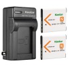 For Sony Wall Charger & 2 battery for DSC-W690 W710