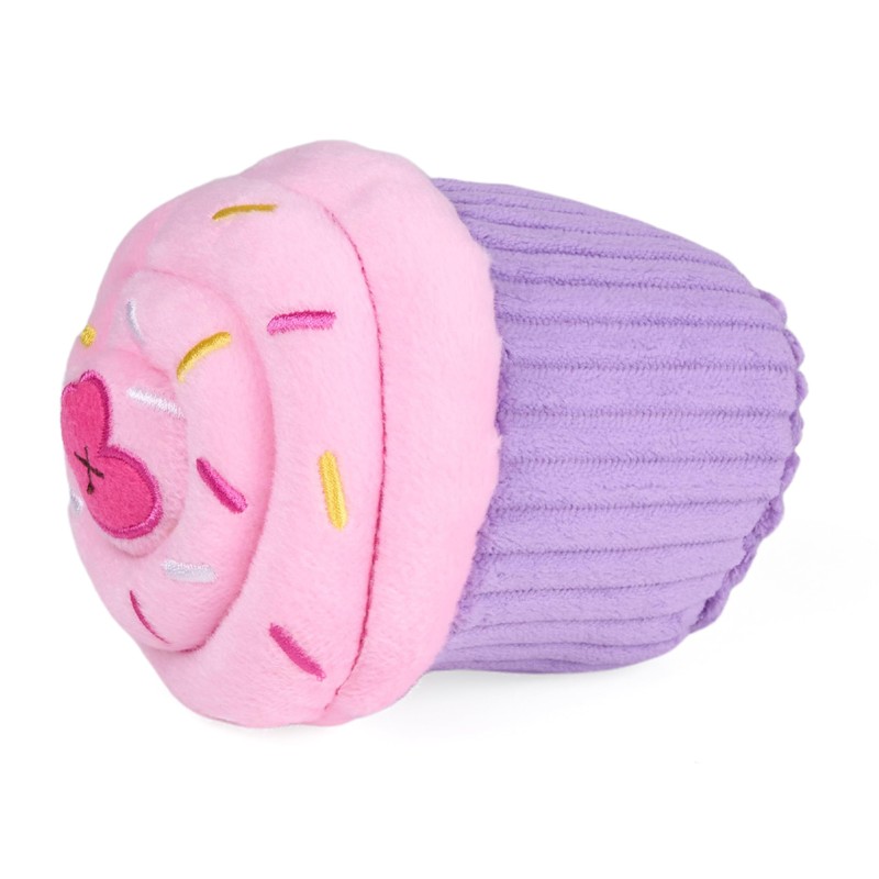 ZippyPaws Birthday Cupcake- Dog Squeaky Toys to Keep Them Busy,