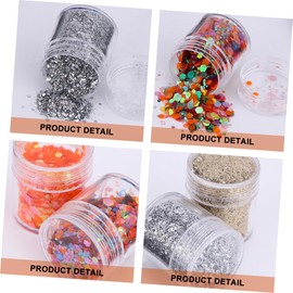 BIUDECO Sequin Nail Dipping Powder Set 10pcs Manicure Kit Nail Glitter Press Home DIY