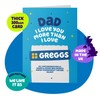 Father's Day Card for Dad More than Greggs - Funny