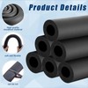 Pangda 4 Pcs 6 ft 1 Inch ID Foam Pipe
