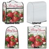 Stand Mixer Cover for Stand Mixer 6-8 Quarts Strawberry Red