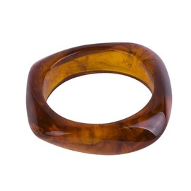 Caiyao Colorful Acrylic Resin Bangle Bracelet Wristbands Tortoiseshell Acetate Plate Cuff Bracelet Vintage Wide Irregular Geometric Plastic Bracelet for Women Teen Jewelry-4