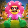 4FT Summer Inflatable Sunflower Outdoor Decoration Blow up Flower Yard