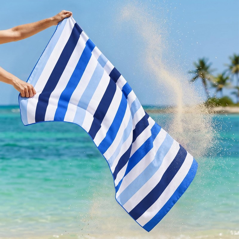 Exclusivo Mezcla 2 Pack Microfiber Quick Dry Oversized Beach Pool