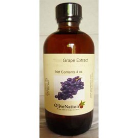 OliveNation Grape Flavoring Extract, TTB-Approved for Brewing, Baking, Fillings, Sauces, Beverages, PG Free, Non-GMO, Kosher, Vegan - 8 oz