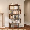 YITAHOME Tall Bookshelf Industrial Book Shelf 6 Tier Bookcase, Open