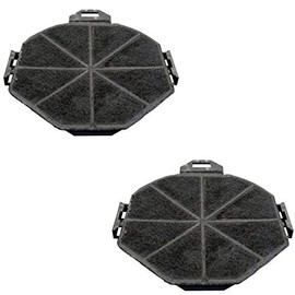 CDA CHA17 Charcoal Filter Pack of 2 Compatible with EKP60/70/90, EKN60/70/90 Hoods