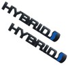 EmbRoom HYBRID Emblem Fender 3D Metal Badge Decal Replacement for