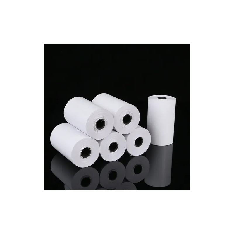 80 Rollos De Papel Termico Etiqueta 57x30mm Impresora Ticket