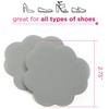 Foot Petals womens Scalloped Ball of Foot Cushion, Black Iris,