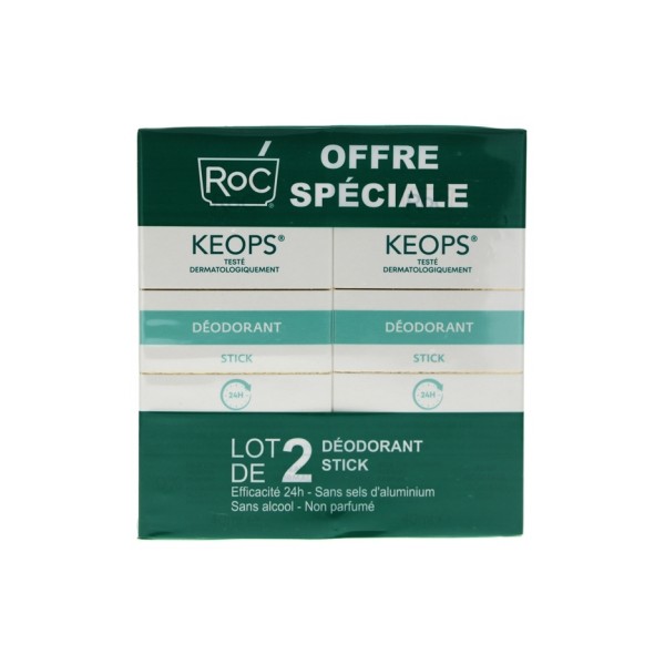 RoC Keops Stick Deodorant 2 x 40ml