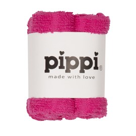 Pippi Set of 4 Terry Cloth Wash Cloths in Pink 27 x 27 cm