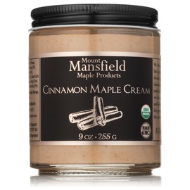 Mansfield Maple Organic Cinnamon Stick Infused Vermont Maple Cream