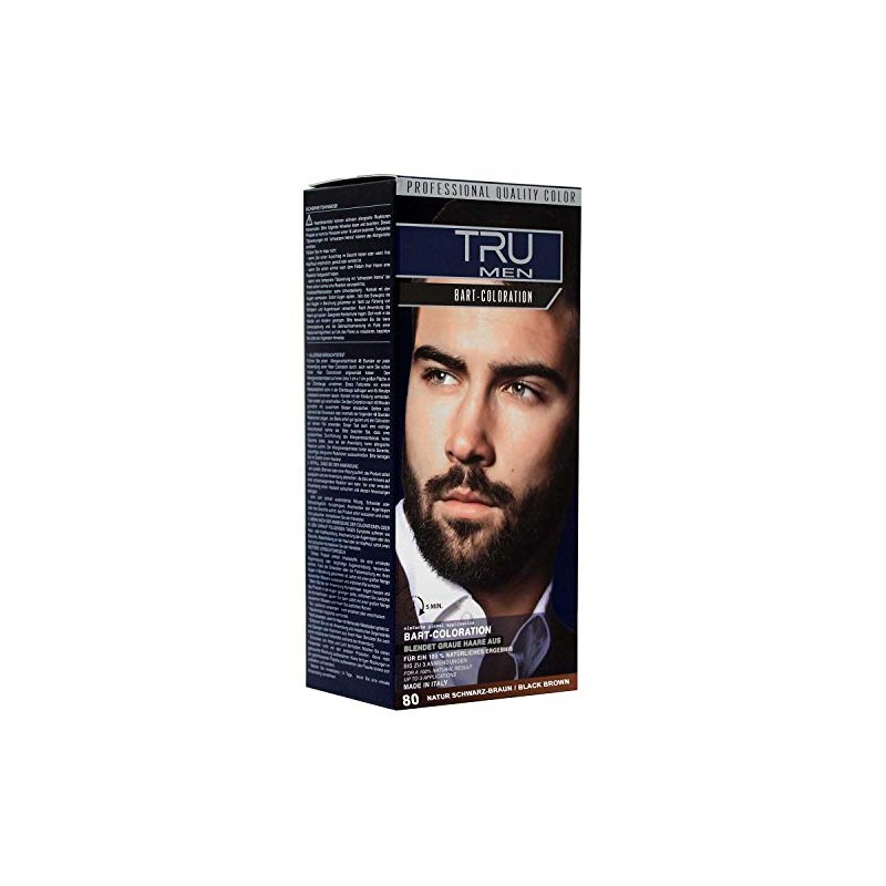 Tru Men Professional Beard Colouration Dye 30 ml