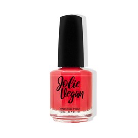 Jolie Vegan Nail Polish - PETA Certified, Non-Toxic Formula, 11-Free, 0.5 Fl. Oz. (15 mL) (Keep Trying)