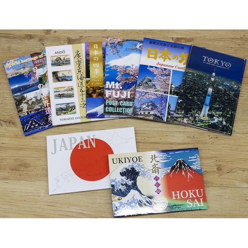 Castle Enterprise, Made in Japan, Japanese Souvenir Postcard, Mt. Fuji