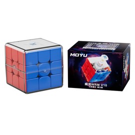 Oostifun MoYu WRM V10 3x3 Twisty Puzzle Cube 3x3x3 Cube Brain Teaser Cube Class Teaching Toy Sticker (Standard M Version)