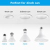TORCHSTAR 12-Pack PAR20 LED Bulbs, 6.5W 50 Watt Equivalent, 500