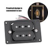 Prewired 3 String Humbucker Pickup Input Jack for Cigar Box