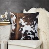 LOMADIA Cow Print Pillow Case Sets,Ployester Sofa Throw Pillow Cover