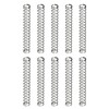 sourcing map 10Pcs Compression Spring, 5mm OD, 0.5mm Wire Size,