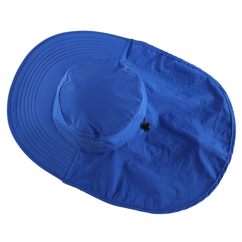 Home Prefer Outdoor UPF50+ Sun Hat Wide Brim Mesh Fishing