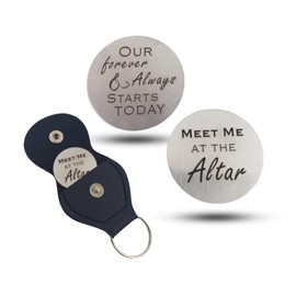 Gift to Groom From Bride on Wedding Day - Future Husband Gift, Pocket Hug Token
