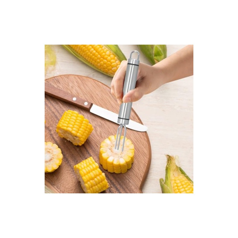 Pack of 3 jacket potato forks, 18.3 x 1.9 cm,