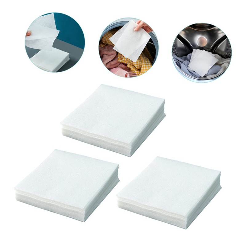 Beavorty Anti-run Sheets 3 Pack Dye Catcher Sheets for Laundry