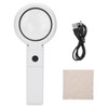 Desktop Handheld LED Magnifier 7X USB Battery Powered Reading Magnifying