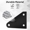 KPALAG Bracket Cab, Black Mounting Plate Bracket Cab Compatible with