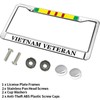 US Army Vietnam Veteran Slim Design Car Licence Plate Covers,Vietnam