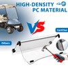 Golf Cart Windshield, Golf Cart Foldable Windshield Suitable for 2004-Up
