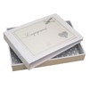 White Cotton Cards Engagement Love Heart Mini Photo Album (LLE-T)