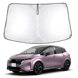 New Model Nissan Notebook Aura FE13 Special Sunshade for Car Front 2021.8 - Present NISSAN AURA FE13 Windshield UV Protection Sun Shade for Sleeping in Car Light Shielding Thermal Insulation Foldable
