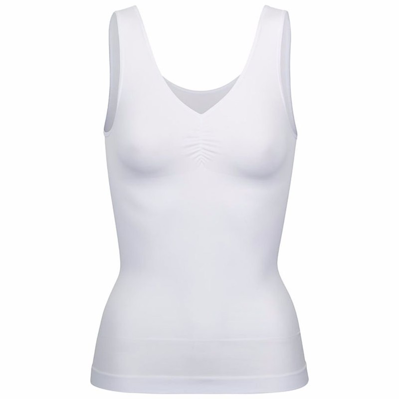 Sockenversandhandel.de Shaping Shirt, Tummy Control Effect, Seamless (40/42, White), White