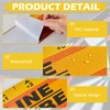 Lewtemi 2 Pcs Dart Board Throw Line Floor Sticker PVC