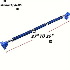 Hot Doorframe FitBar: Ultimate Upper Body Workout Station - Size: 27"/35"