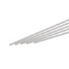 sourcing map 304 Stainless Steel Round Rods Bar,1.6mm Diameter 100mm