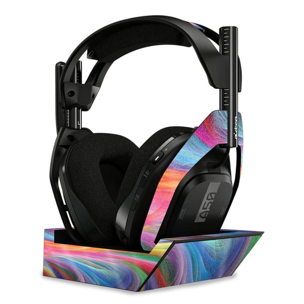 MightySkins Glossy Glitter Skin Compatible with Astro A50 Wireless Headphones