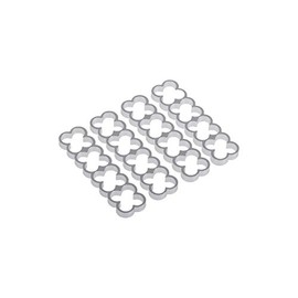 Alphacool 24774 Eiskamm Alu X16-4mm silver - 4 pcs Modding Eiskamm