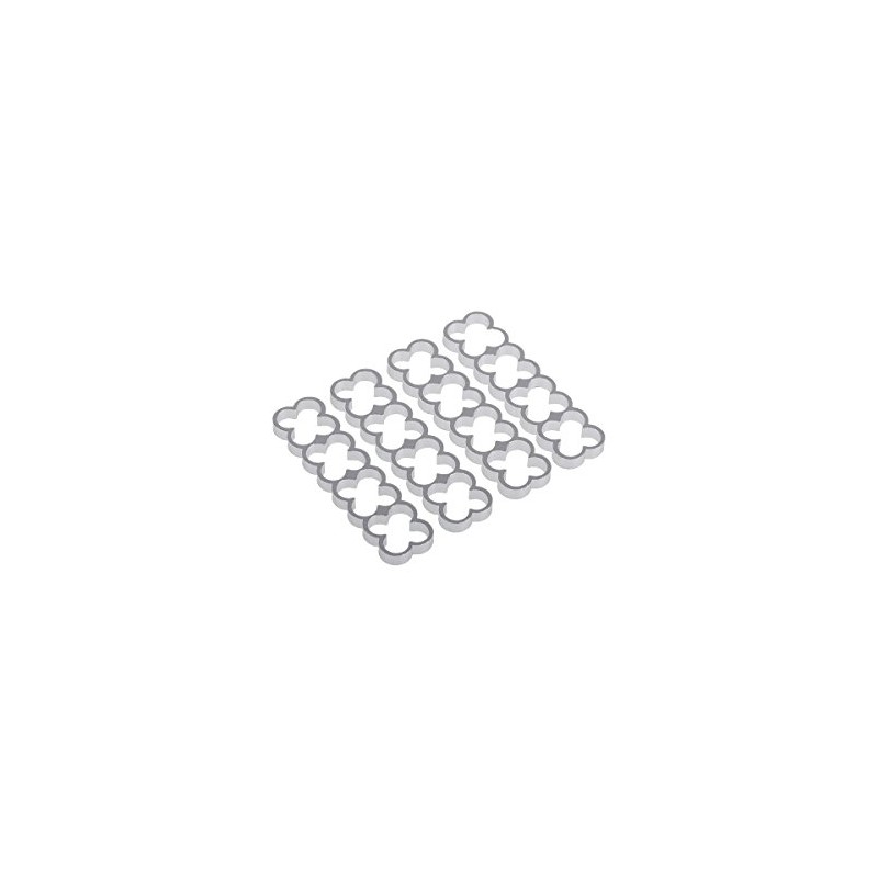 Alphacool 24774 Eiskamm Alu X16-4mm silver - 4 pcs Modding