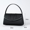 Iwasa 8231 Folding Formal Bag, Women's, Black, For Funerals, Funerals,