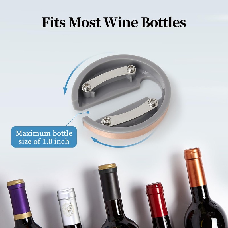 ELMWAY Wine Accessory – Magnetic Wine Foil Cutter with Sleek