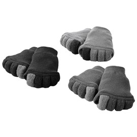 Toe Supporter, Stretch Toes, Spread Toes, Soft Toe Cover, Set of 3 Colors, Toes, Spread Toes, Toes, Spread Toes, Toe Opening, Toe Socks, Training, Sleeping, Socks, Socks, Socks, Shoei Kogyo, Monotone